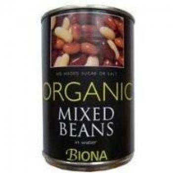 BIONA ORGANIC MIXED BEANS 400GR