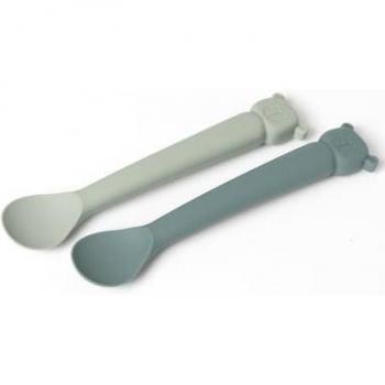 Bulle de coton cuillère bébé Lili l'ourson silicone