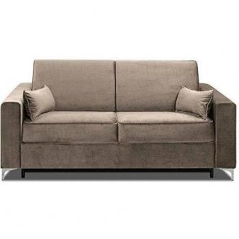 Canapé Convertible Taupe Clair 160cm Jackson