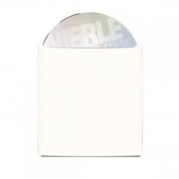 Kartonhüllen für 13 cm CD/DVD weiß 50er Pack