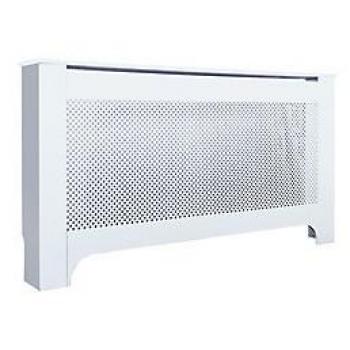 Mayfair Large White Radiator Cover
