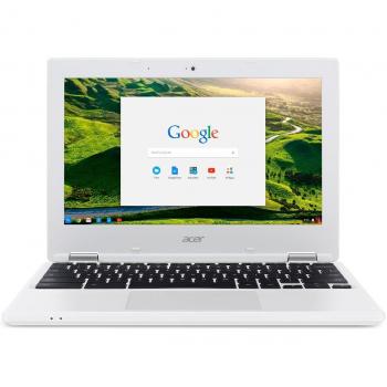 Acer Chromebook CB3-131-C2V4 11 Blanc (Intel Celeron, 2 Go de RAM, Mémoire 16 Go Chrome OS)
