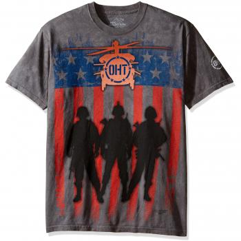 The Mountain Herren Three Troops Militär T-Shirt