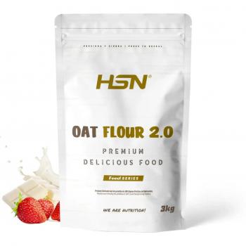 Masa de Avena Fresa-Choco Blanco HSN, 3 Kg