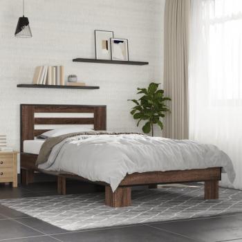 VidaXL Bettgestell Holzwerkstoff 90x200 cm
