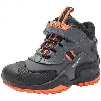 Geox Jungen Schneeschuhe Modell Jr New Savage B Abx Grau Größe 37