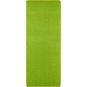 Versatile Green Rug Runner 80×300 cm – Long‑Lasting Polypropylene, Fleece Back