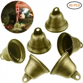 Cascabeles de Bronce Navideño: Campanas de Entrenamiento Canino