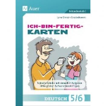 Ich-bin-fertig-Karten Deutsch Klassen 5/6: Schnelle Schüler*innen mit sinnvollen Aufgaben ohne großen Aufwand beschäftigen