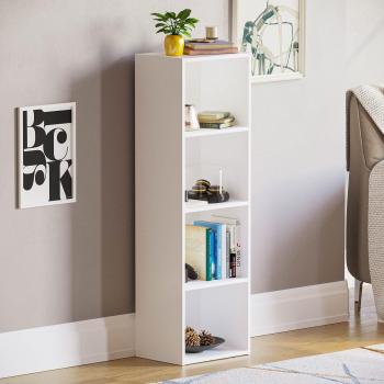 Étagère design Oxford 4 niveaux blanche