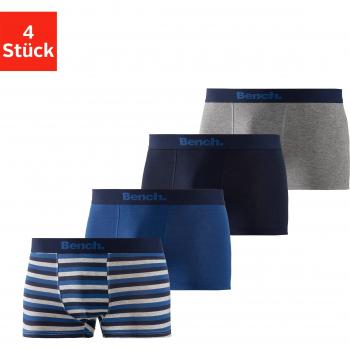 Bench. Boxer Herrenunterhosen, 4er-Pack, Baumwoll-Mix