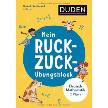 Mein Ruckzuck-Übungsblock Deutsch/Mathe 2. Klasse