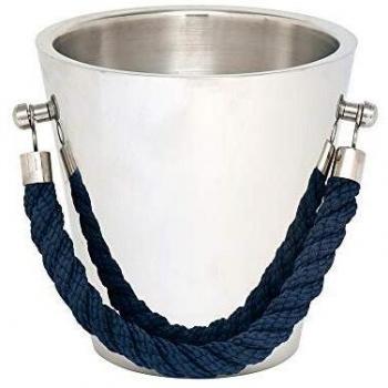 Silver Polished Steel Wine Cooler – Regatta Edition