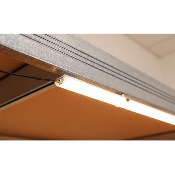 DOTLUX LED-Regallampe Retailo Set (600 mm) – 4 Stück, 6 W, 24 V, 4000 K, mit Netzteil