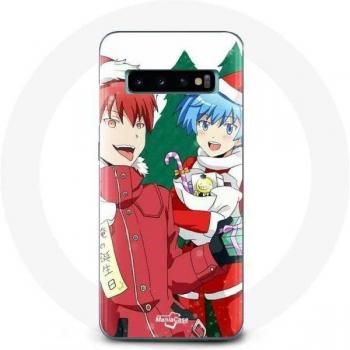 Samsung Galaxy S10 Plus Beschermhoes Karma en Nagisa Assassination Classroom Anime