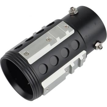 Embout d'échappement arrière noir 38-63mm pour Jeep Wrangler JK 2007 –