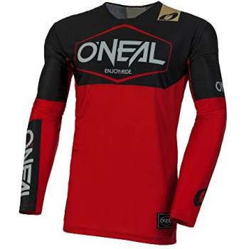 O'Neal Maglia da Motocross Mayhem Hexx Nero/Rosso Taglia S