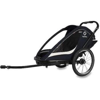 Navy/Cream Hamax Breeze Bike Trailer – 42 kg Weight Limit