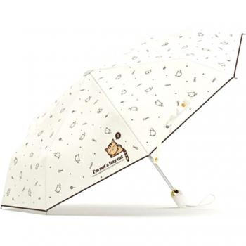 Olycat Cat Print Automatic Rain Umbrella