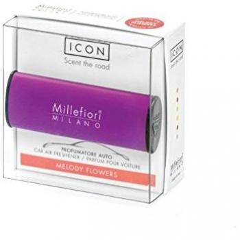 Millefiori Milano Purple Classical Flowers Car Air Refresher