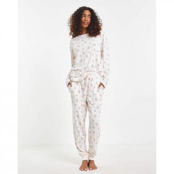 Pyjamas longs Chelsea Peers Fraises Blancs