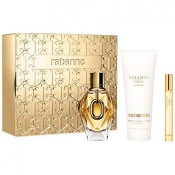 Set Million Gold For Her Eau De Parfum Recargable 90 Ml + 10 Ml + Body Lotion 100 Ml