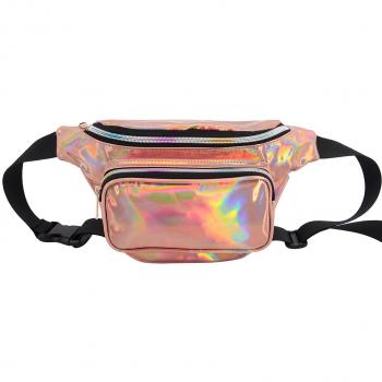 Novias Boutique Unisex PVC Hologram Waist Fanny Pack