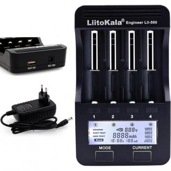 Liitokala 18650 Lii500 – Chargeur et Testeur de Batteries 