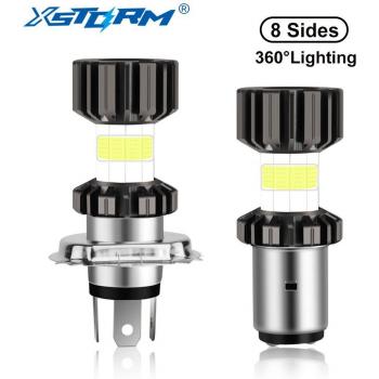 H6 BA20D 12000LM Hi/Lo Motorcycle Headlight