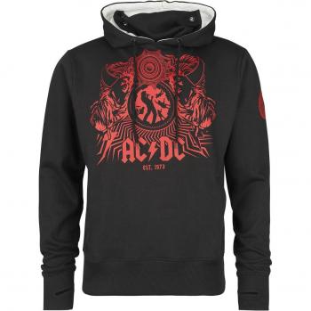Hoodie AC/DC Black Ice noir pour hommes S-XL