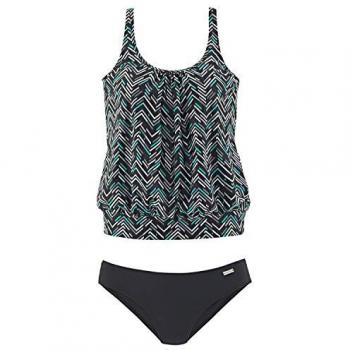 LASCANA Oversize-Tankini, mit grafischem Print