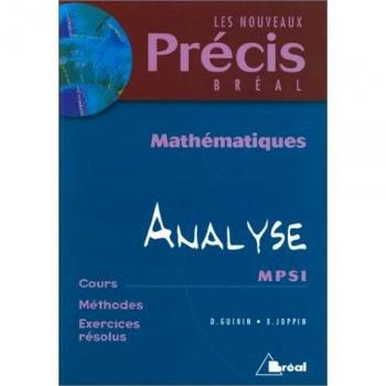 Mathématiques, tome 2 : Analyse, MPSI