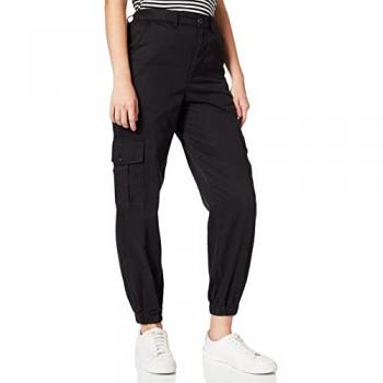 Pantaloni Cargo Holly Relaxed Neri S