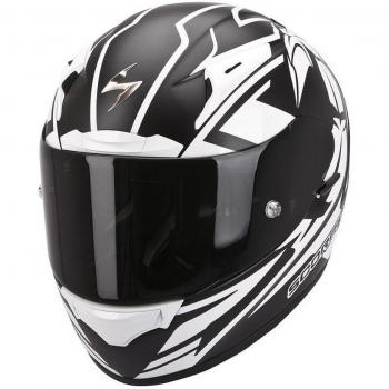 Exo-1200 Scorpion Air Hornet Casco Integral XL en Negro y Rojo