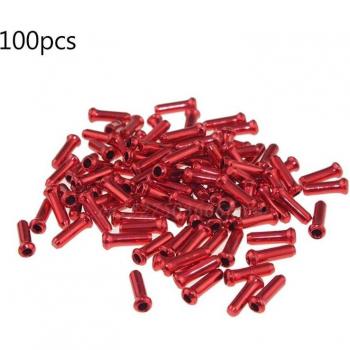 Tapa de extremo de cable de freno para bicicleta 100 Uds