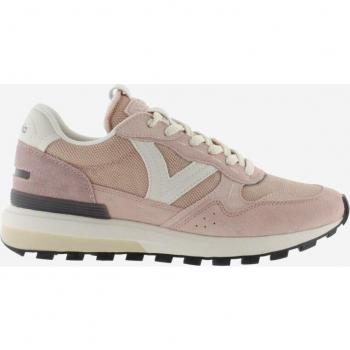 Victoria Luna Baskets Femme rose en mesh