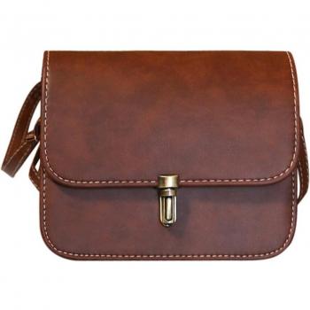 Small Leather Messenger Bag