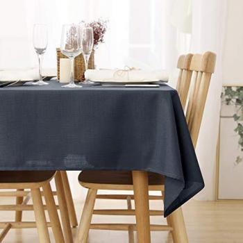 Tissu Imperméable Nappe Carrée – Noir