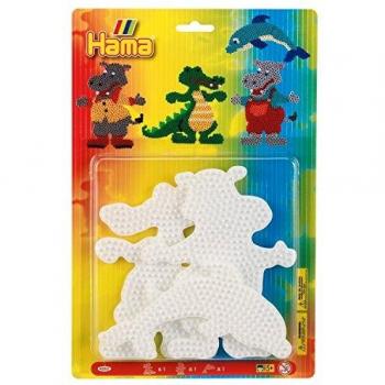 Hama 4563h Ensemble Plaques GM (x3) – Croc & Dauphin & Hippo