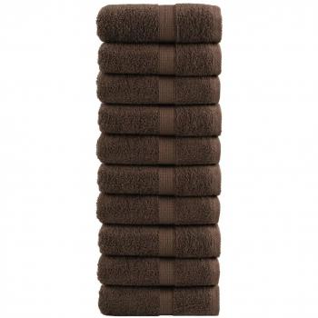 Serviettes SOLUND 10 pcs marron 600 g/m²