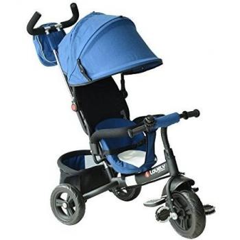 Triciclo plegable Homcom 3 en 1 para niños +18 meses