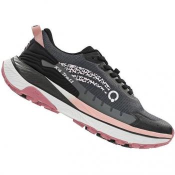 Damen Atom K4 Trail Run Schuhe in Schwarz/Rosa, Größe 38