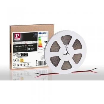 Paulmann LED-Streifen Pro Strip Silver P75 10m 865 IP20 24V DC 42W