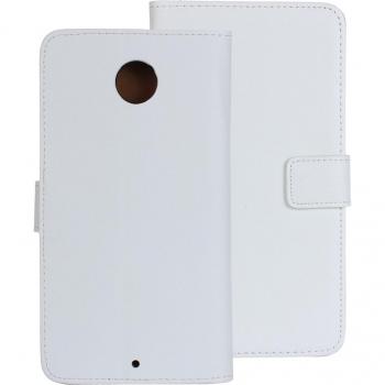 Funda Elegante de Cuero PU con Compartimento Billetera – Nexus 6