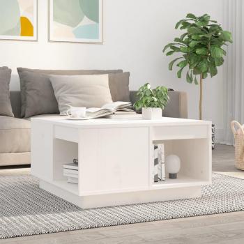 Centro de Sala Pinho Branco VidaXL 60x61x32,5 cm