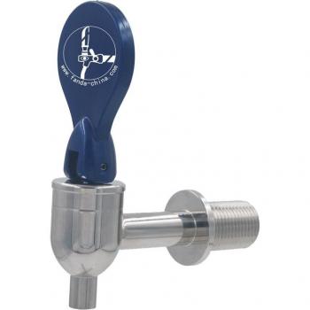 TWELVETAP 304 Stainless Steel Oak Drum Tap