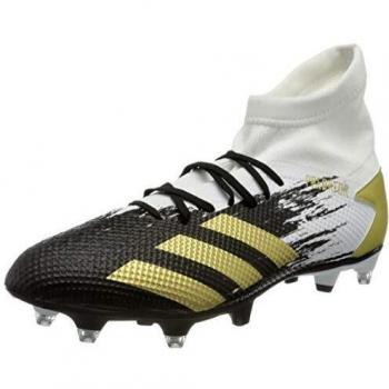 Adidas PREDATOR 20.3 SG, Men's Football Boots, Ftwwht Goldmt Cblack., 8 UK