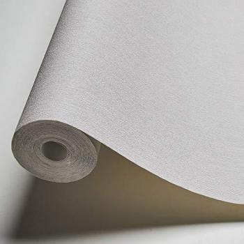 Papel pintado vinílico gris claro