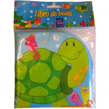 Libro de baño. Tortuga.