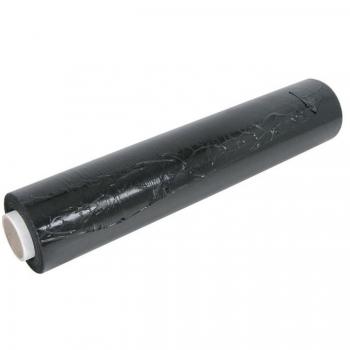 YOURSPARES 500 mm × 250 m Black Hand Pallet Wrap (Opaque)